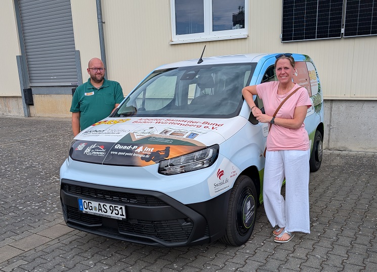 Neues Werbefahrzeug stärkt Mobilität und Lebensqualität