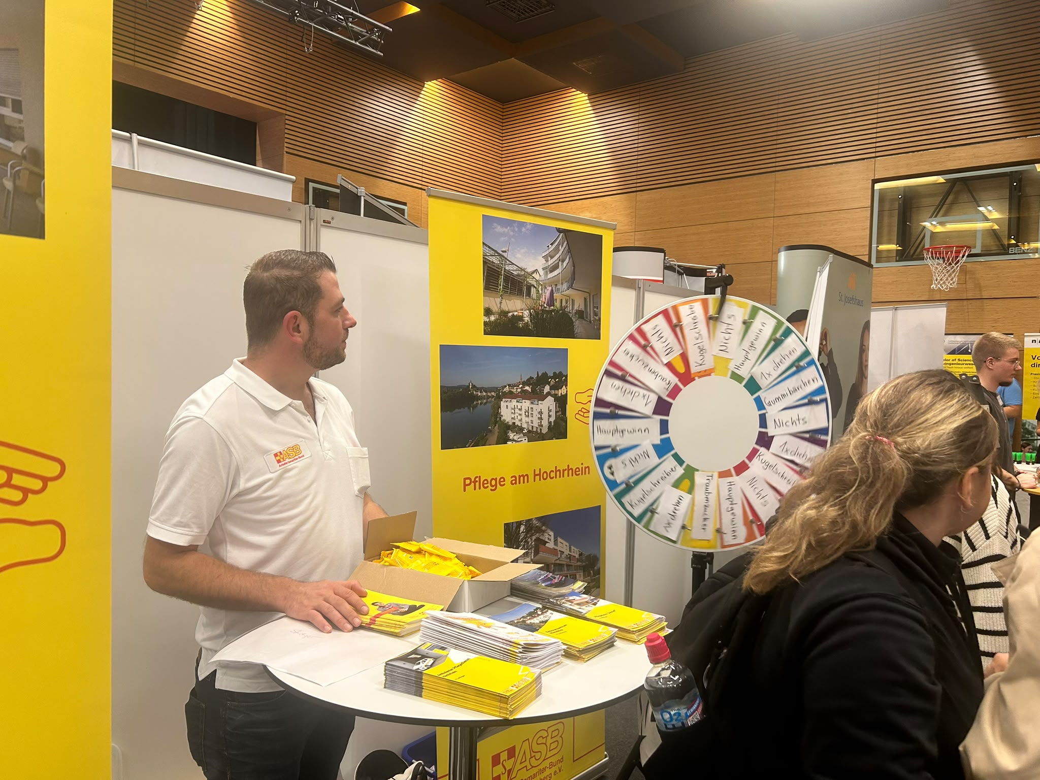 ASB Südbaden bei der Berufsorientierungsmesse in Waldshut